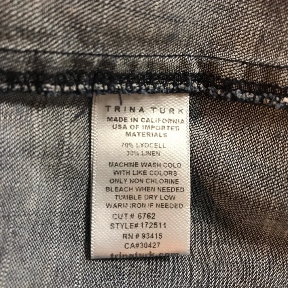 TRINA TURK / Rosamunda Linen Blend Shorts